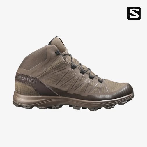 Brown Salomon Speed Assault Men's Tactical Boots | IE EK1720